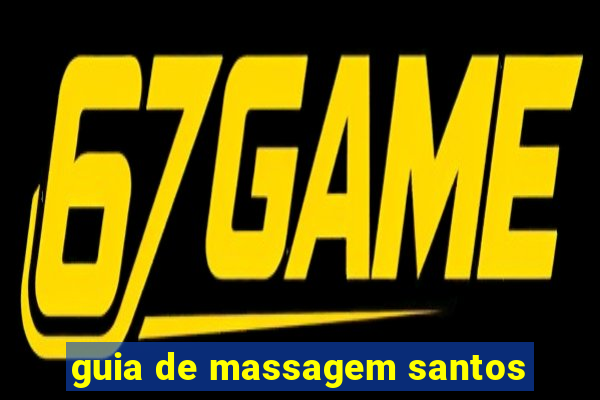 guia de massagem santos